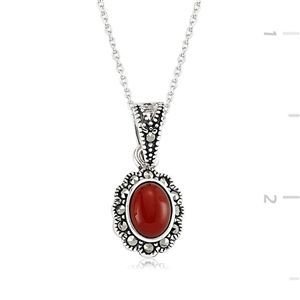GUMUSH 925 Markazit  Kolye | ST0970005P