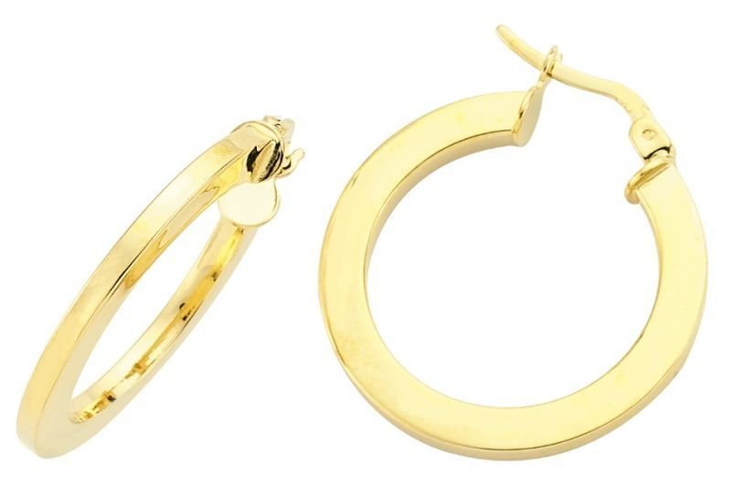 Altın İtalyan Küpe Kp000042 Melis Gold
