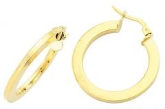 Altın İtalyan Küpe Kp000042 Melis Gold