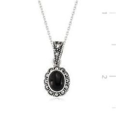 GUMUSH 925 Markazit  Kolye | ST0970025P