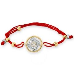 Myra Gold Zirkon Taşlı İpli Bileklik