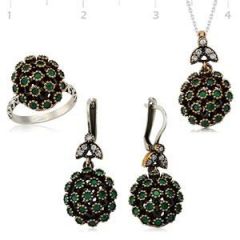 GUMUSH 925 Otantik Kirpi Set | ST0470374