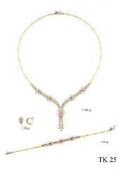 Altın Su Yolu Set DS0008 Melis Gold