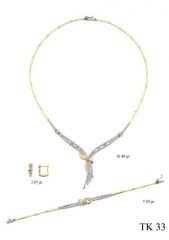 Altın Su Yolu Set DS00010 Melis Gold