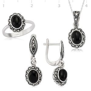 GUMUSH 925 Markazit Set | ST0970025