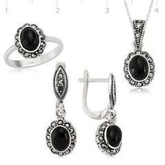 GUMUSH 925 Markazit Set | ST0970025
