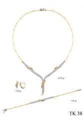 Altın Su Yolu Set DS00012 Melis Gold