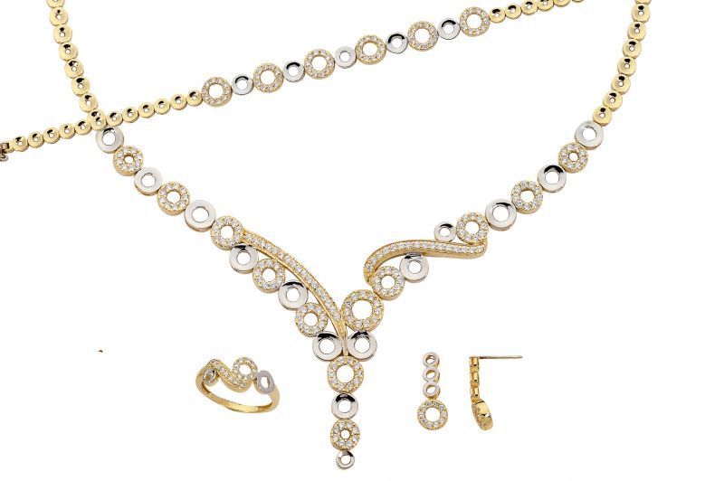 Altın Su Yolu Set DS00013 Melis Gold