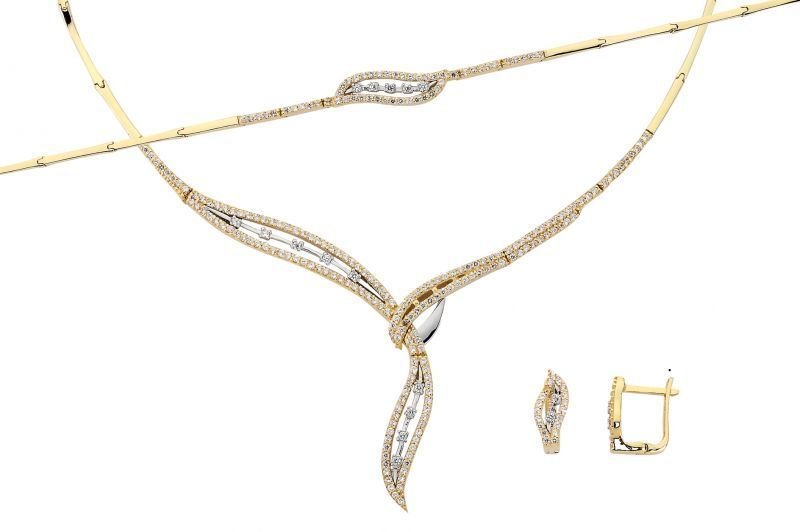 Altın Su Yolu Set DS00015 Melis Gold