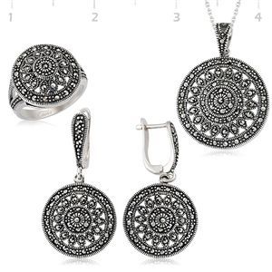 GUMUSH 925 Markazit Set | ST0970068