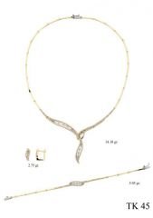 Altın Su Yolu Set DS00015 Melis Gold