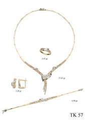 Altın Su Yolu Set DS00016 Melis Gold