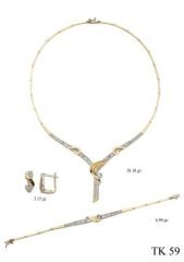 Altın Su Yolu Set DS00017 Melis Gold