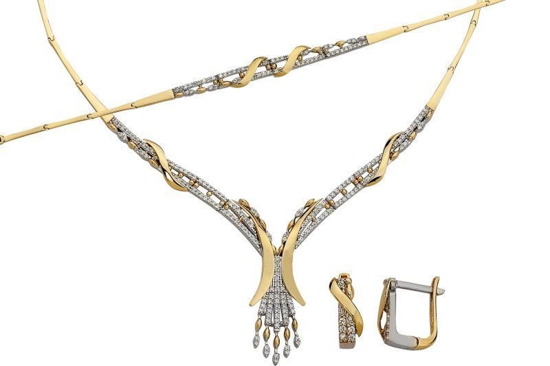 Altın Su Yolu Set DS00018 Melis Gold