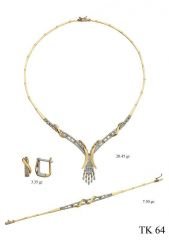 Altın Su Yolu Set DS00018 Melis Gold