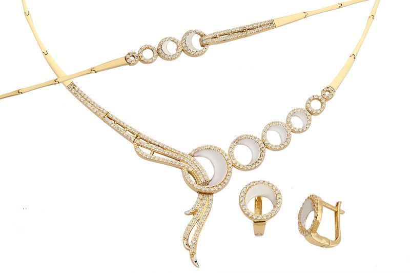Altın Su Yolu Set DS00019 Melis Gold