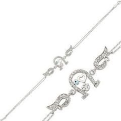 GUMUSH 925 Zirkon Taşlı Gümüş Bileklik | BR0460079