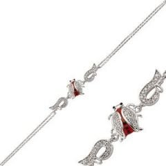 GUMUSH 925 Zirkon Taşlı Gümüş Bileklik | BR0460080