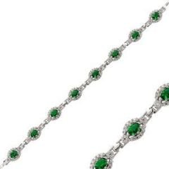 GUMUSH 925 Zirkon Taşlı Gümüş Bileklik | BR0470148