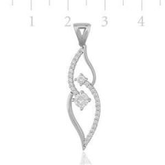 GUMUSH 925 Zirkon Taşlı Kolye Ucu | PND47138272