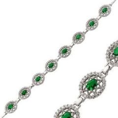 GUMUSH 925 Zirkon Taşlı Gümüş Bileklik | BR0470149