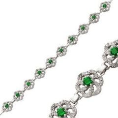 GUMUSH 925 Zirkon Taşlı Gümüş Bileklik | BR0470153