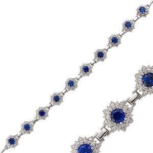 GUMUSH 925 Zirkon Taşlı Gümüş Bileklik | BR0470156