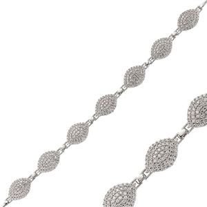 GUMUSH 925 Zirkon Taşlı Gümüş Bileklik | BR0470157