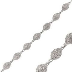 GUMUSH 925 Zirkon Taşlı Gümüş Bileklik | BR0470157