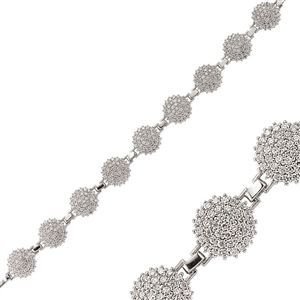 GUMUSH 925 Zirkon Taşlı Gümüş Bileklik | BR0470159