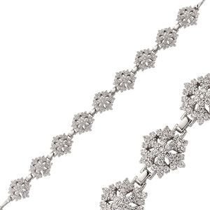 GUMUSH 925 Zirkon Taşlı Gümüş Bileklik | BR0470161