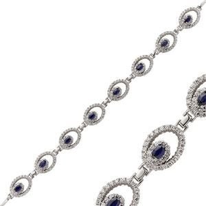 GUMUSH 925 Zirkon Taşlı Gümüş Bileklik | BR0470163