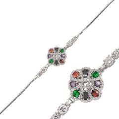 GUMUSH 925 Zirkon Taşlı Gümüş Bileklik | BR0470164