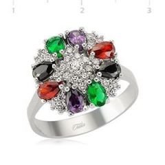 GUMUSH 925 Zirkon Taslı Yüzük | LR0479340