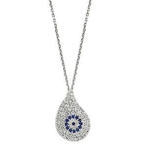 GUMUSH 925 Zirkon Taslı Gümüş Kolye | PND47118080