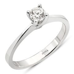 Myra Gold 0.29 Ct. Pırlanta Tek Taş Yüzük