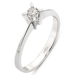 Myra Gold 0.19 Ct. H/SI Pırlanta Tektaş Yüzük