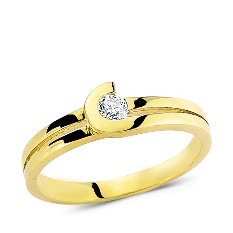 Myra Gold 0.17 Ct. Tektaş Pırlanta Yüzük