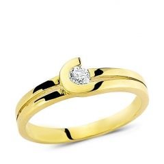 Myra Gold 0.17 Ct. Tektaş Pırlanta Yüzük