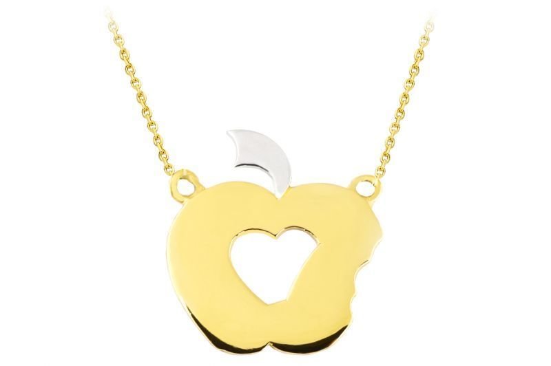 Altın Elma Kolye Kly00190 Melis Gold