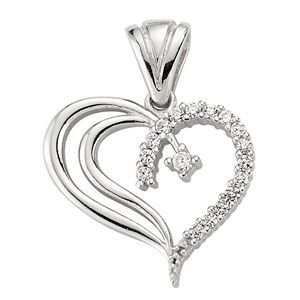 GUMUSH 925 Zirkon Taslı Gümüş Kolye Ucu | PND47138287
