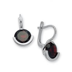 Myra Gold Garnet Taşlı Fantazi Küpe