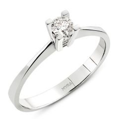 Myra Gold 0.16 Ct. Pırlanta Tektaş Yüzük