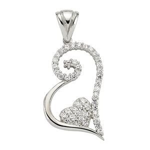 GUMUSH 925 Zirkon Taslı Gümüş Kolye Ucu | PND47138291