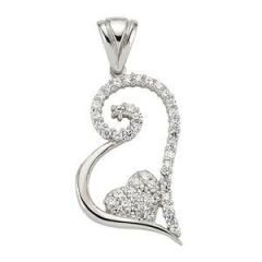 GUMUSH 925 Zirkon Taslı Gümüş Kolye Ucu | PND47138291
