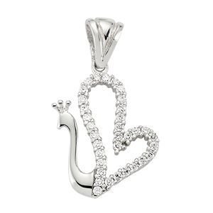 GUMUSH 925 Zirkon Taslı Gümüş Kolye Ucu | PND47138297