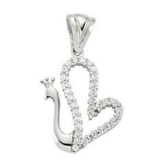 GUMUSH 925 Zirkon Taslı Gümüş Kolye Ucu | PND47138297