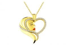 Altın Anneler Günü Kolyesi Kly00196 Melis Gold