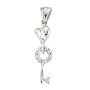 GUMUSH 925 Zirkon Taslı Gümüş Kolye Ucu | PND47138298