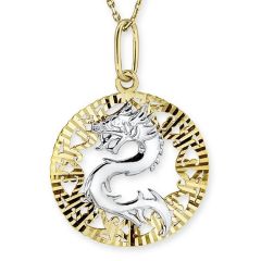 Myra Gold Ejderha Altın Fantezi Kolye